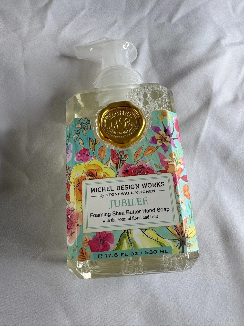 Jubilee Foaming Shea Butter Hand Soap - Light Aqua